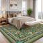 Tapis d'intérieur vintage à motifs floraux, lavable, style ferme moderne, pour salon ou chambre.-1725424409-1725424413