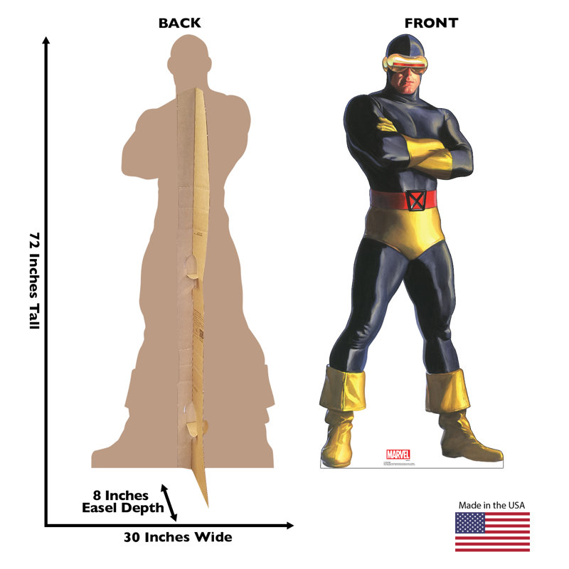 72 x 30 in. Cyclops Marvel Cardboard Cutout Standee