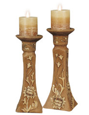 Royal 12'' H Porcelain China Tabletop Candlestick