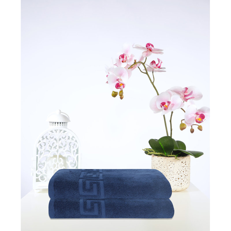 Duplantis Turkish Cotton Midweight Jacquard Bath Towel