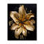 Horloge murale moderne Golden Lily-99640244