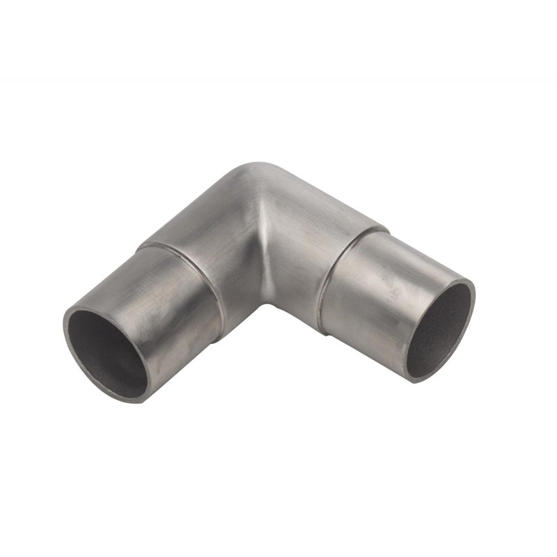 Flush Ell, Satin Stainless Steel