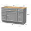 Base de meuble-lavabo simple 48 po seulement-94091277