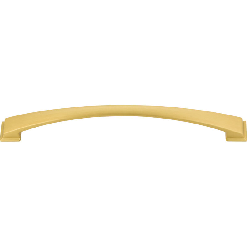 Roman Arch Pull, 5", Brushed Gold