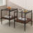 Coffee Table And End Tables Set Of 3, Tempered Glass Table With MDF Layer, Modern Tables For Living Room , Gray Glass-939991692-939991695