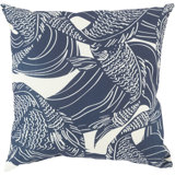Mizu Ikat Indoor/Outdoor Throw Pillow