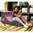 Flexx V-Tex Convertible 3 in 1 Gamer Chair, Table, & Ottoman w/ Adjustable Headrest & Pocket-1245981354