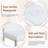 Dining Chairs White (Set Of 4)