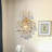 1 - Light Dimmable Crystal Empire Chandelier