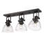 Plafonnier semi-encastré 3 lumières 25,13 po Bales-761918236-761918237