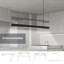 - Light Matte Black LED Pendant