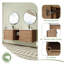 Meuble-lavabo mural flottant avec plateau en céramique-898724139