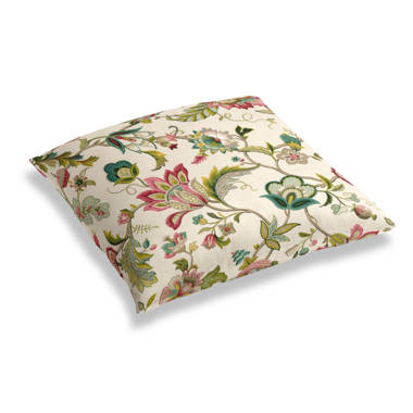 Tiah Cove Blue Leaf Floral Throw Pillow – Land of Pillows