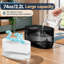 74oz/2.2L Automatic Pet Fountain with dual flow modes and 4 replacement filters, designed for indoor cats, dogs, and small animals.