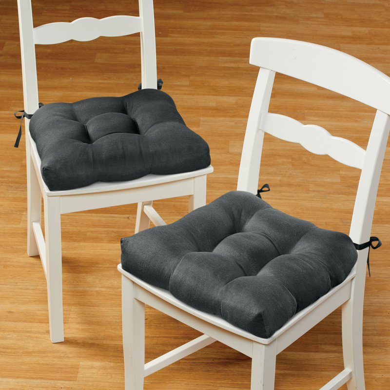 Coussin de siège d'intérieur, Noir