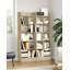 Bookshelf, bookcase, with 6 compartments, storage shelf, freestanding shelf, for living room, office, bedroom-1313506775-1313506773