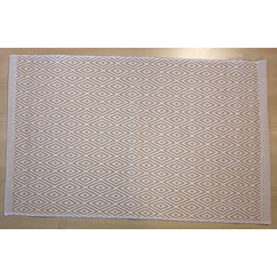 Peru Polyester Blend Bath Rug and Bath Mat