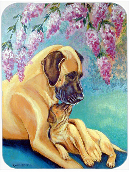 Caroline's Treasures Great Dane Glass Cutting Board