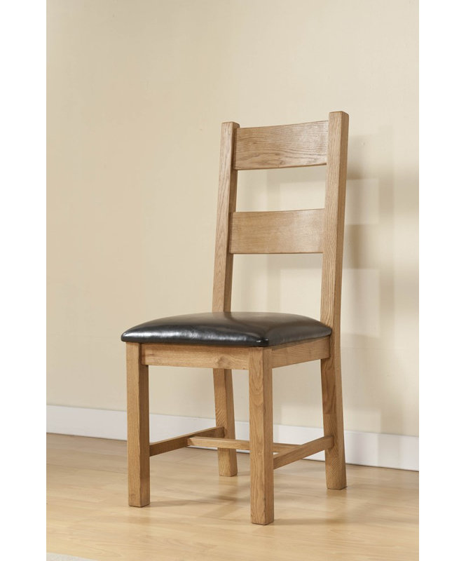 Kadence 50cm H Polyurethane Upholstered Ladder Back Dining Chair