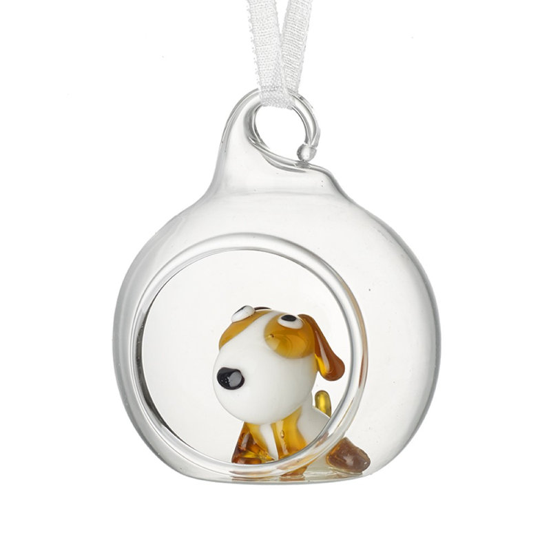 4cm Glass Animals Bauble