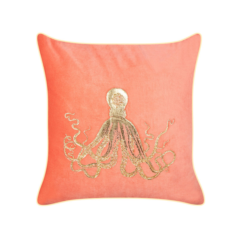 Catana Animal Print Square Cushion, Red