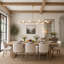 Lustre linéaire moderne 10 branches-123162533