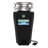 1/3 HP Continuous Feed Garbage Disposal with Power Cord, Stopper, Splash Guard