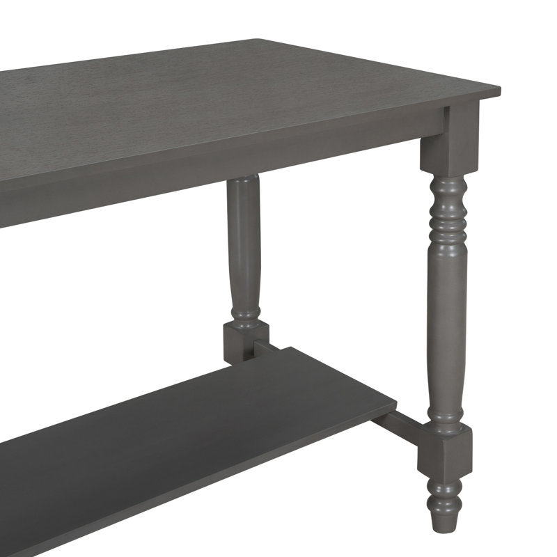 Ensemble de 6 tables de salle à manger à hauteur de comptoir avec 4 chaises et un banc pour la salle à manger, Gris
