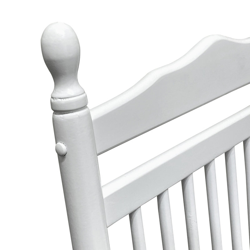 Fauteuil à bascule Balcony Porche, Blanc