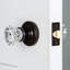 Classic Rosette with Crystal Door Knob-1409674666-1409674668