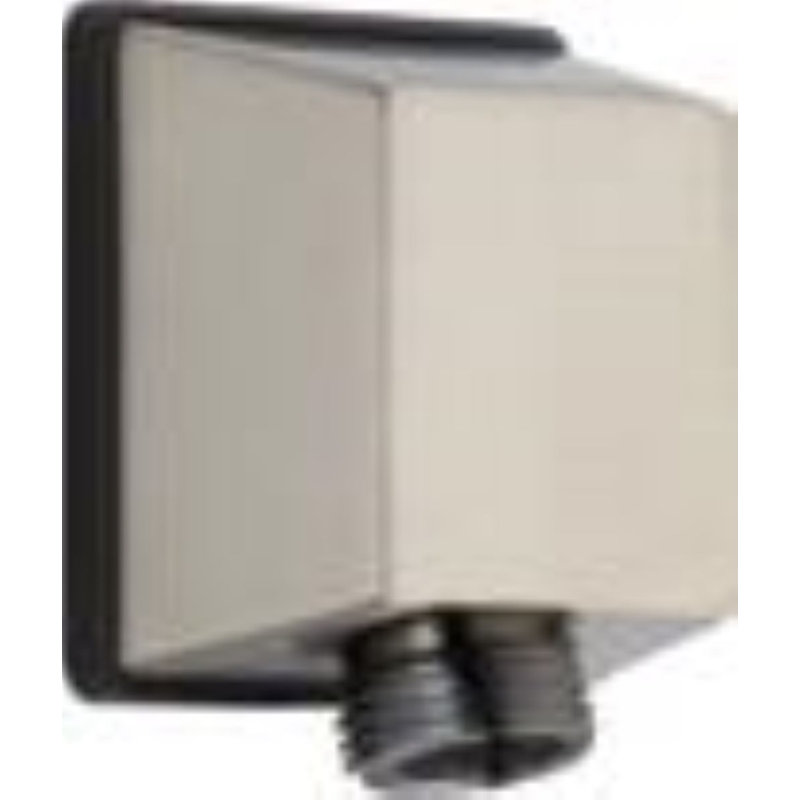 COUDE MURALE CARRÉE POUR DOUCHE À MAIN, Acier inoxydable Lumicoat