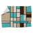 Brown/Turquoise