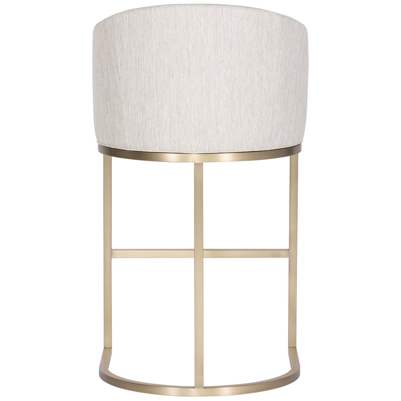 Tabouret de bar Make It Yours, Tabouret de comptoir (assise de 33 po de hauteur), Laiton satiné