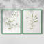 «Windblown Leaves I», reproduction encadrée de qualité supérieure - prête à être accrochée - aucun clou requis - aucun clou requis-1840767774-1840767771