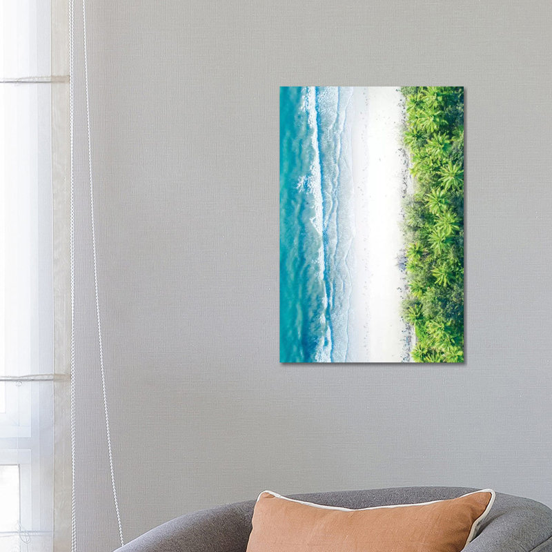 Where The Jungle Meets The Sea II by Jaxon Roberts - Wrapped Canvas Print