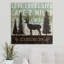 « simple vivante cerf » par michael mullan, impression-26533527-19202704