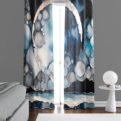 Guendi Semi Sheer Curtain Pair