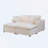 Loveseat Sofa with 2 Ottoman-108998322