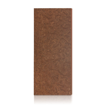 Dark Walnut Smooth Flush Hollow Core Veneer Composite Interior Door Slab
