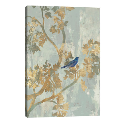Blue Bird by Asia Jensen - Painting on Canvas