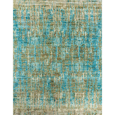 Wool Abstract Area Rug