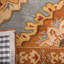 Tapis oriental gris foncé / orange / beige en laine touffeté à la main Cranmore-20196997