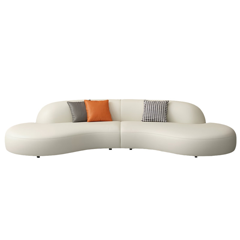 Canapé Nordic, H 27,56 po x l 110,24 po x P 35,43 po