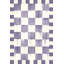 Violet Checkered Washable Rug-1924642023