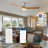Amonta 52'' Ceiling Fan with LED Lights-469696389-469696388