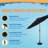 Treynae 108'' Market Umbrella-1274048973