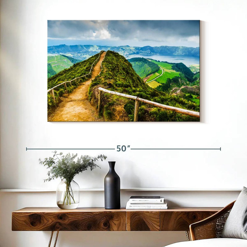 Alvord Azores Mountain Path, 26" H x 39" W