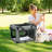 Collapsible Vehicle Travel Carrier,Carrier with 3 Doors-96465153