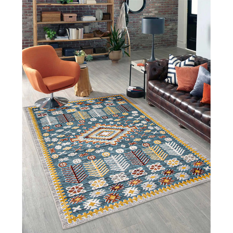 Tapis bleu, Rectangle 3 pi x 5 pi