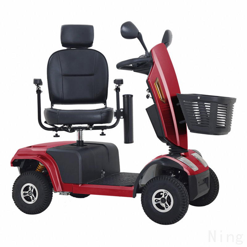 S500-Red Scooter de mobilité robuste